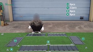 YITAHOME 68.5"x35.4"x34.7" Raised Garden Bed Kit, Large Outdoor Galvanized Metal Patio Planter Box with 2 Gloves for Plants Vegetables Flowers