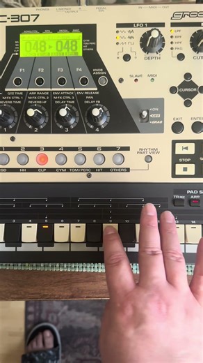 HVGKB VS Roland MC-307 Mix! #viral #edm #electronicmusic #synthpunk #losangelesmusic #outsidermusic