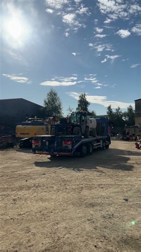 Out for delivery! #telehandler #lorry #uk
