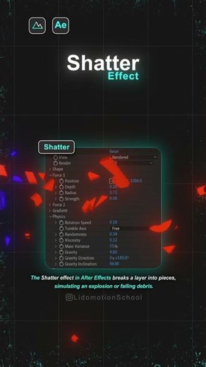 💥 Create Broken Effects with Shatter | After Effects Tutorial