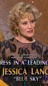The Oscar-nominated performances of two-time Academy Award winner Jessica Lange. | The Academy