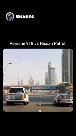 Wild Lens Shares | A Nissan Patrol lining up against Richard Hammond's Porsche 918 Spyder looked like a joke on television, until 42.8K the race began and... | Instagram