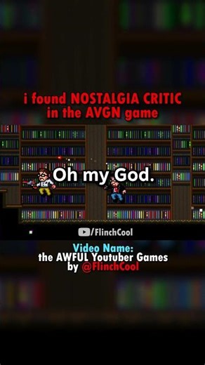 i found nostalgia critic in avgn game