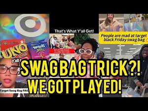 Black Friday DISASTER: Target Shoppers Say They Were MISLED — SWAG BAG Outrage