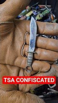 I Bought 300 POUNDS Of TSA Confiscated Knives And I Found A TINY SWORD!