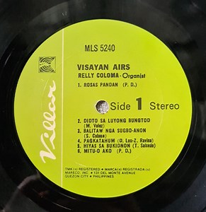 Relly Coloma - Visayan Airs