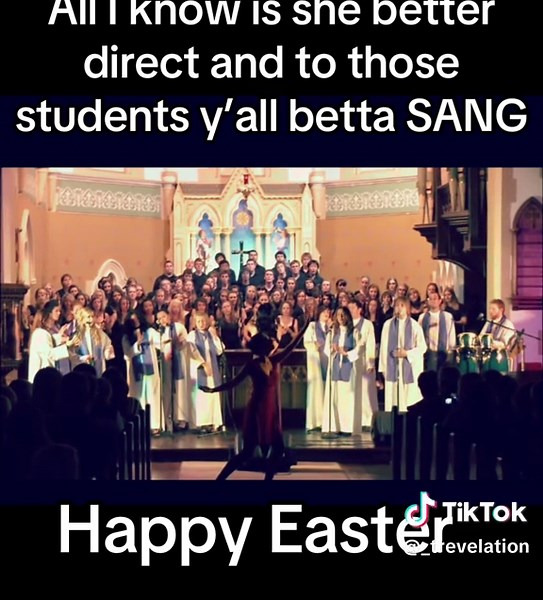 Gospel Choir Performance of Kirk Franklin's 'Don't Cry'