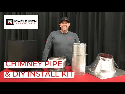 Chimney Pipe & DIY Install Kit
