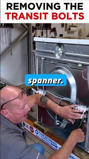 Removing Transit Bolts the Right Way! How to Remove the Transit Bolts from the ASKO Washing Machine?