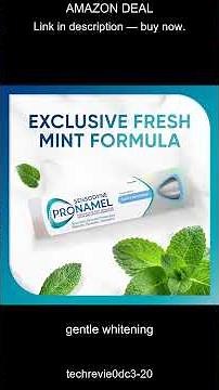 Sensodyne Pronamel Toothpaste for Sensitive Teeth Strengthens Enamel and Whitens Gently Pack