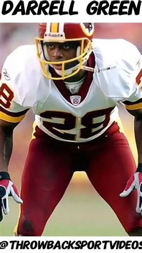 Throwbacksportvideos | Listen up! Let's talk Darrell Green and how he isn't just considered one of the fastest NFL players to ever step foot on the gridiron, but... | Instagram