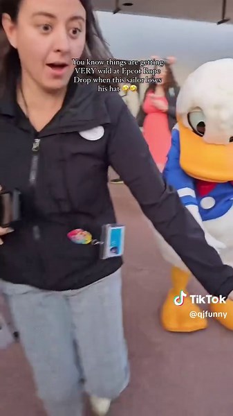 Funny Donald Duck Moments at Disneyland