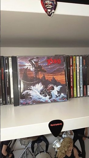 Dio - Holy Diver (1983) ‪@RonnieJamesDio‬ #dio #metal #cd #collection #heavymetal #shorts