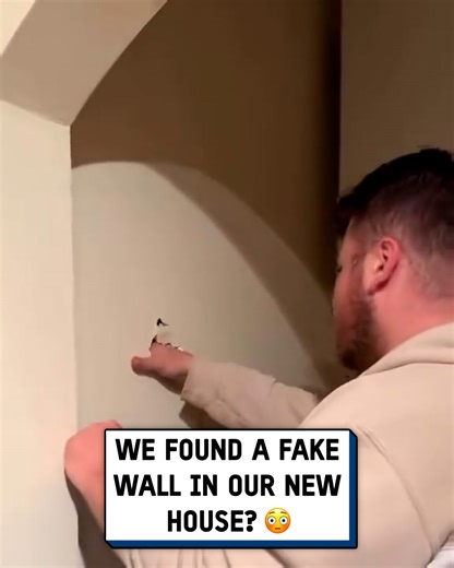I punched a hole in the wall and found this 🤯🏠 #renovation #house #diy | UNILAD Tech