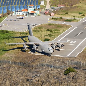 484K views · 2.3K reactions | Impossble C-17 Takeoff From Shortest Runway | Smilo Aviation | Facebook