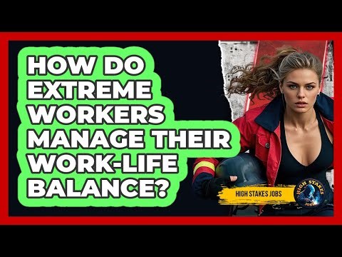 How Do Extreme Workers Manage Their Work-life Balance? - High Stakes Jobs