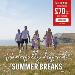 14K views | Discover the sunniest place in the UK with Red Funnel Sail there from £70 each way for 4 nights with your car. | Red Funnel Isle of Wight Ferry | Facebook