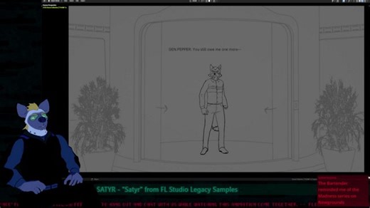 A Fox in Space - Animation Progress