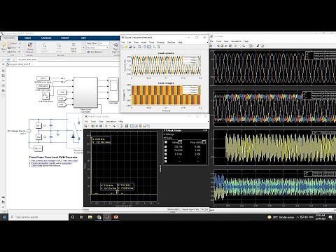 Modeling of PWM Generator _Space Vector Pulse Width Modulation for Electric Vehicle Speed Control