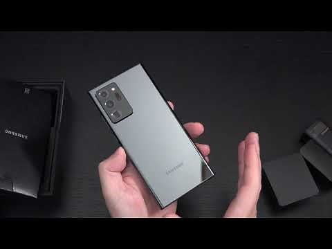 Samsung Galaxy Note 20 Ultra 5G Unboxing