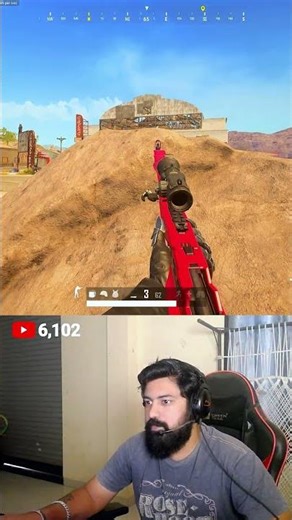 Crazy PUBG PC Sniper Shot 🤯 | 4K Ultra | #Shorts #New #funny