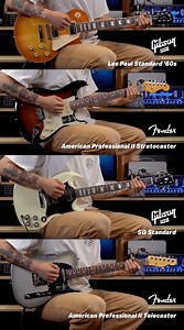 187K views · 2.6K reactions | Gibson USA Les Paul STD '60s vs Fender...