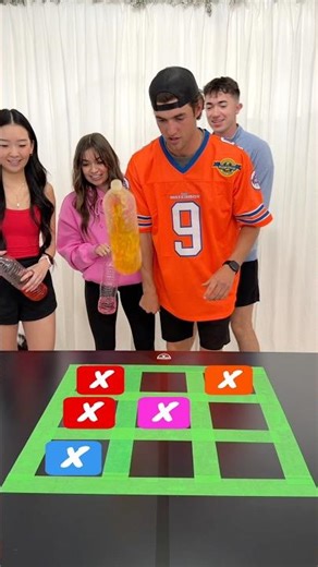Bottle Flip Tic Tac Toe Battle!