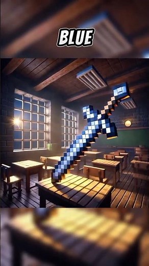 Minecraft Weapon Crafting Challenge in the Classroom 🤣😁🚨