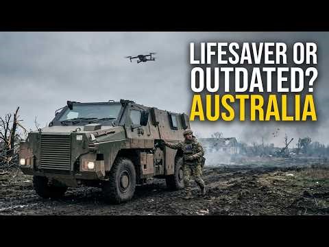 Australia’s Bushmaster in Ukraine: Lifesaver Under Drone Fire or Outdated in 2026 War?