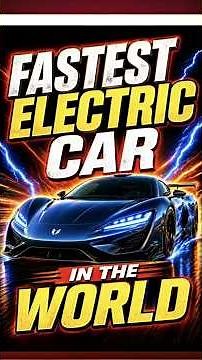 Fastest Electric Car Ever ⚡ 496 km/h 😳 EV Beats Bugatti! #shorts #automobile #carshorts #carfacts