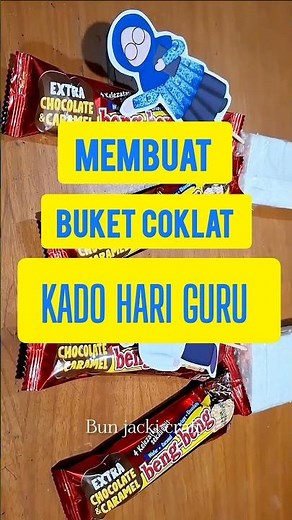 Tutorial on making a snack bouquet as a teacher's day gift