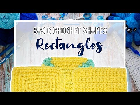How to Crochet: Rectangle (In Rounds & Rows) | DESIGNING AMIGURUMI FOR COMPLETE BEGINNERS