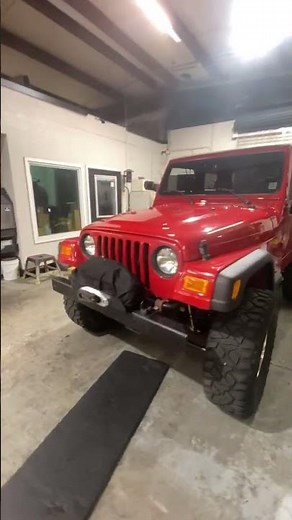 Rustys 5.5" long arm suspension kit on 2000 Jeep TJ 4.0 #garagebuilt