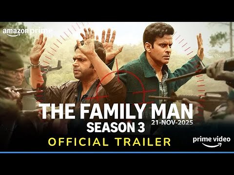 The Family Man Season 3 - Official Trailer | Raj & DK | Manoj Bajpayee Amazon Original Release date
