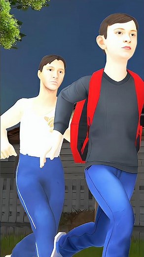 SCHOOLBOY RUNAWAY ROOFTOP ESCAPE #noobgamer666 #technogamerz #game #horrorgaming #dkdost