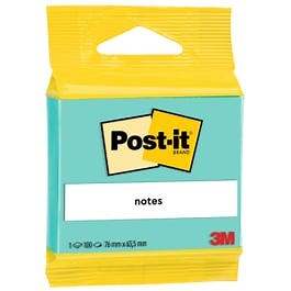 Post-it Notes Green - 63.5mm x 76mm with 100 Sheets