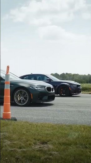 #m5 cs vs #hellcat #redeye #charger #racing