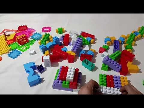 🌈 Oddly Satisfying LEGO Castle Build | Colorful Bricks