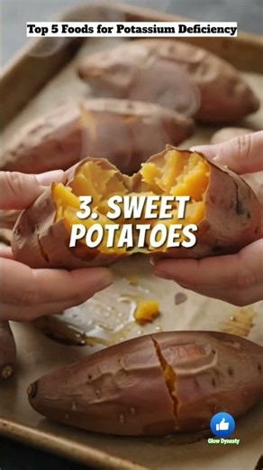 Top 5 Foods for Potassium Deficiency | Eat These! #shorts