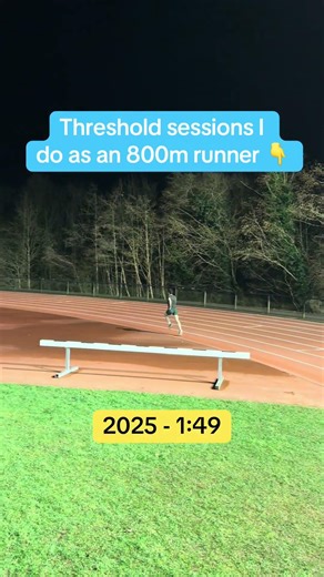HOW I USE THRESHOLD TRAINING AS A 1:49 800M 🏃‍♂️