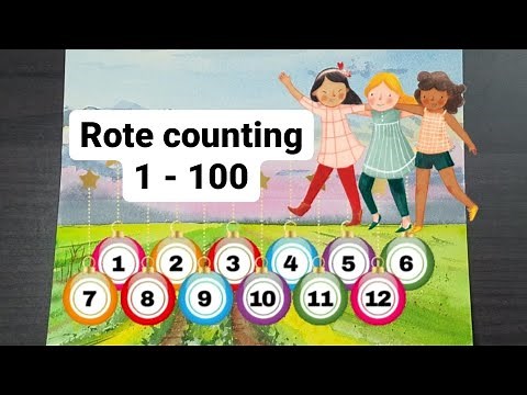 Rote counting 1 - 100 ‪@shinirocks‬