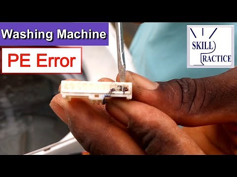 PE Error on LG Washing Machine. Two ways to fix PE Error on LG fuzzy logic Washing Machine. 2020