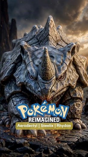 🪨Ancient Power🪨 Aerodactyl, Rhydon, Steelix! #pokemon #steelix #aerodactyl