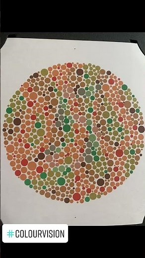 Colour Vision Test #colourvision #colourvisiontest #colourblind