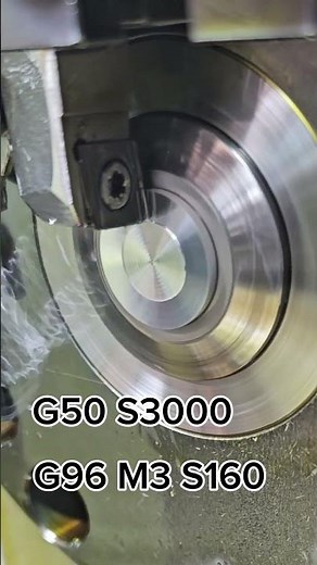 Constant Surface Speed (CSS) mode #cncmachine #cncprogramming