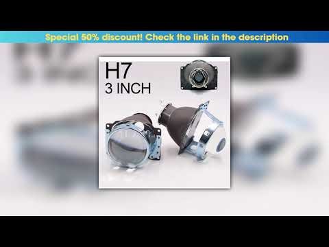 Editor’s Choice 3 inch Projector Lens H7 For Hella 3R G5 Headlights Retrofit Kit Single Xenon Low B
