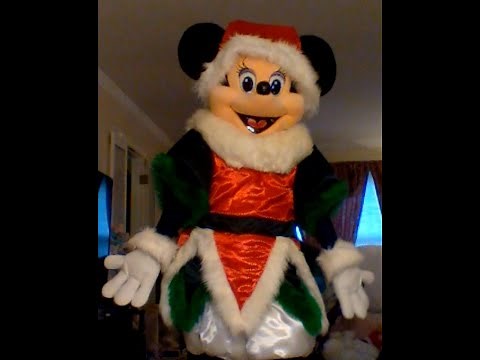 Minnie Mouse Red holiday dress 2 Full suit video