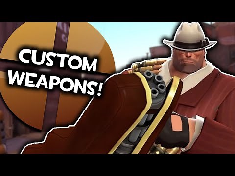 Custom Weapons Are HILARIOUS! (TF2C)