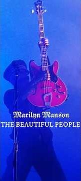 Marilyn Manson The Beautiful People Live 9/4 2026 Pine Knob Clarkston Michigan #shorts #concert #nin