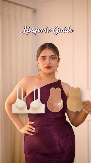Lingerie Guide | What to wear on sexy dresses #shorts #fashionstyle #braguide #lingerieguide